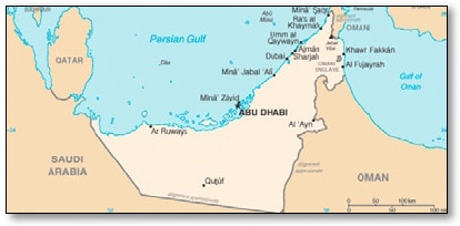 united-arab-emirates-map united arab emirates map