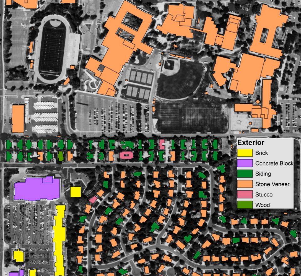 landinfo.com specialized layers construction material attribution denver p2