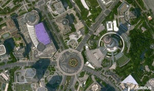Pléiades 50cm Global High-Resolution Satellite Imagery 2 Shanghai – China image collected by Pléiades Neo, May, 2021. Courtesy of Airbus